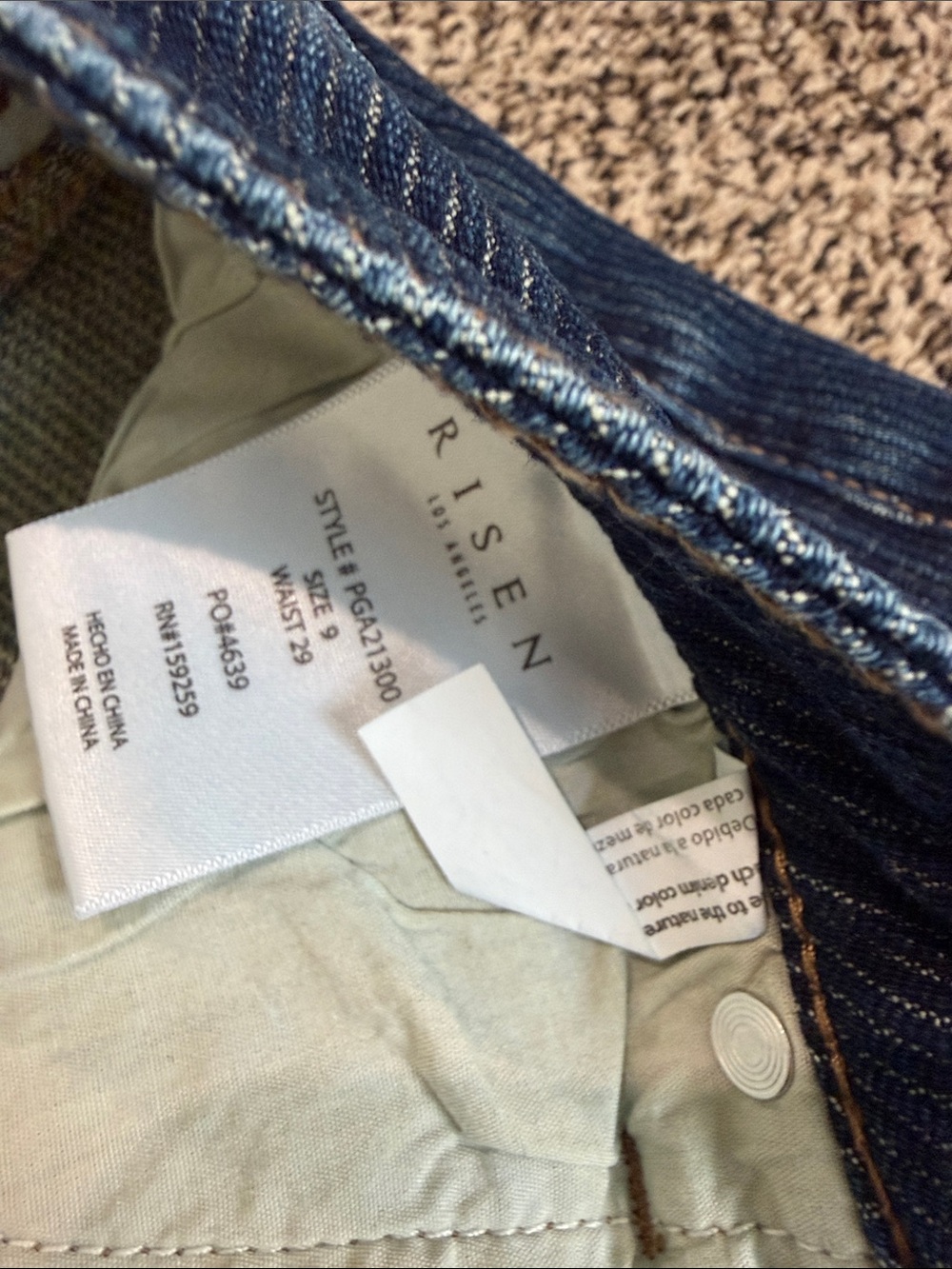 Risen textured barrel jeans - Picture 3 of 7